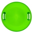thumbnail image 2 of Airhead Plastic Disc Snow Saucer Sled for Children, Green, 2 of 8