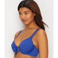 thumbnail image 4 of Becca BLUE TOPAZ Color Code Push-Up Bikini Swim Top, US D, 4 of 8