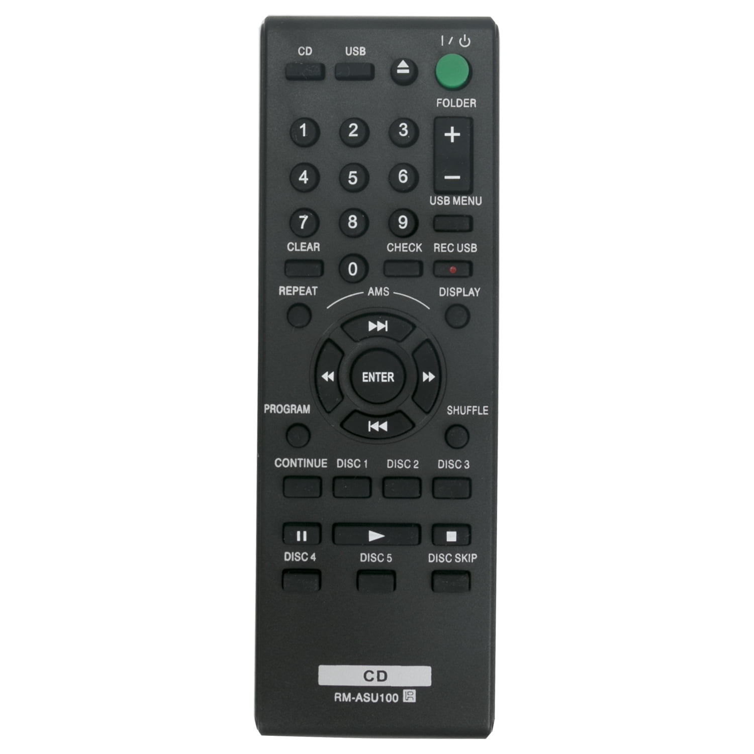 New Remote control RMASU100 for Sony CD Disc Player CDPCE500