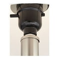 thumbnail image 4 of 360 Lighting Rita Modern Accent Table Lamps 14 3/4" High Set of 2 Blue Green Glass with Table Top Dimmers White Drum Shade for Bedroom Living Room, 4 of 9