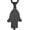 Black, variant on Khamsah Stainless Steel Egyptian Eye Fatima Hamsa Hand Pendant Necklace Success and Protection Lucky
