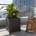 thumbnail image 4 of Tierra Verde 17"x17" Flora Cube Planter Black 1PK (4 panels), 4 of 5