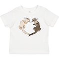 thumbnail image 3 of Inktastic Cute Ferret Heart Boys or Girls Baby T-Shirt, 3 of 5