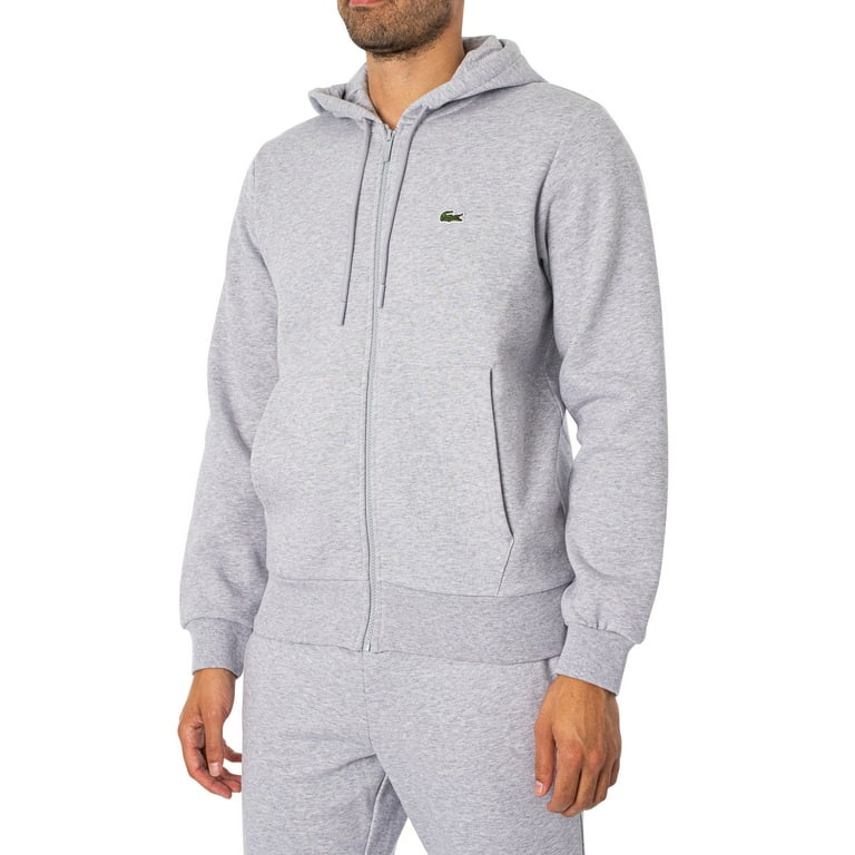Lacoste best sale grey sweatsuit