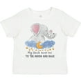 thumbnail image 3 of Inktastic My Uncle Loves Me to the Moon and Back Elephant Family Boys or Girls Toddler T-Shirt, 3 of 5