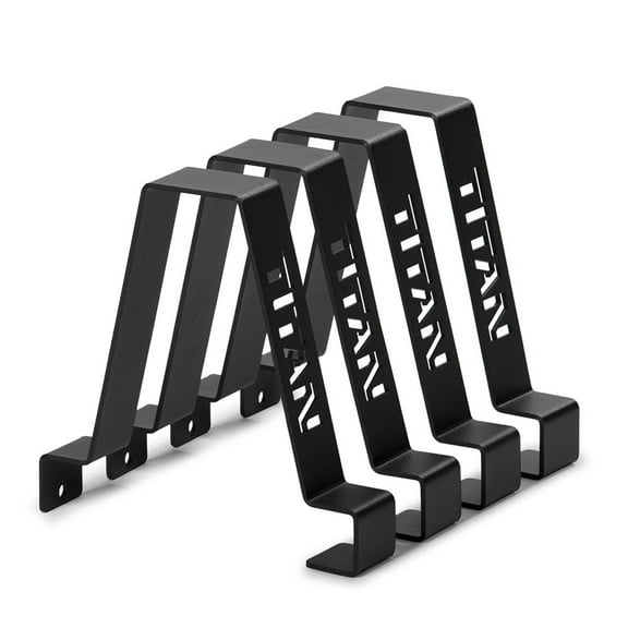 Titan Fitness Set of 4 Dividers for Bumper Plate/Medicine Ball Shelf, Compatible with the Elite Series Mass Storage System for Home Gym Storage Organization