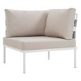 thumbnail image 5 of Modway Harmony 8 Piece Outdoor Patio Aluminum Sectional Sofa Set, Multiple Colors, 5 of 9