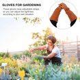 thumbnail image 3 of unbranded 1Par Guantes De Jardinería De Cuero Sintético Con Ergonómico Y Transpirable, 3 of 5