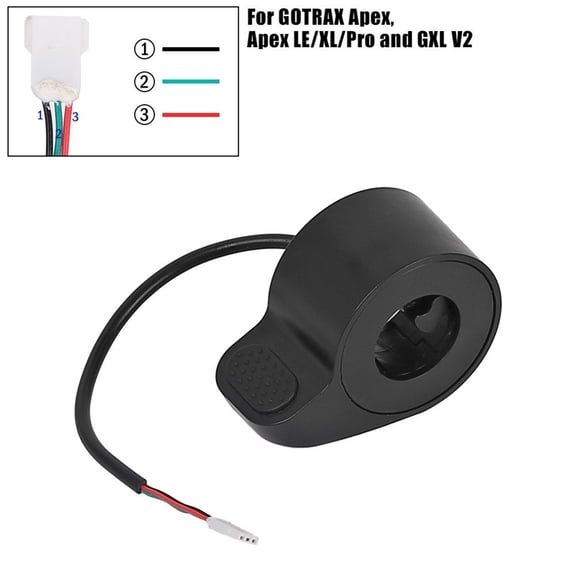 Electric Scooter Thumb Throttle For Gotrax For Gxl V2 Apex Pro Xl Xr For Elite