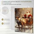 thumbnail image 4 of Canvas Floating Frame Wood-Look Floater Frames for Removable Stretched Canvas Wall Art Painting Picture Frames Decor 1 1/4 Inches Deep for Home Wall Decor, 4 of 8