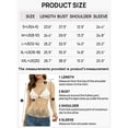 thumbnail image 4 of Merokeety Casual Basic Top White l, 4 of 4