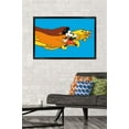 thumbnail image 2 of Disney Mickey Mouse - Pluto Paint Wall Poster, 22.375" x 34", Framed, 2 of 3