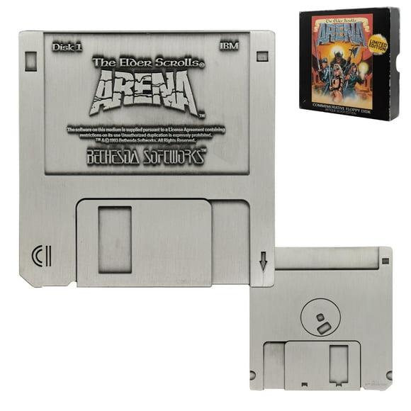 Réplica de disquete Fanattik The Elder Scrolls Arena Limited