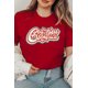 thumbnail image 1 of ABPHQTO Camiseta de manga corta con estampado gráfico Red-2 God Bless America para mujer, 1 of 5