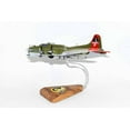 thumbnail image 2 of 533d Bombardment Squadron B-17G "Dreambaby" Model, Mahogany, WWII, 1/69th Scale, 2 of 8