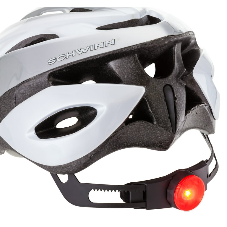 Schwinn flash adult cheap helmet with light