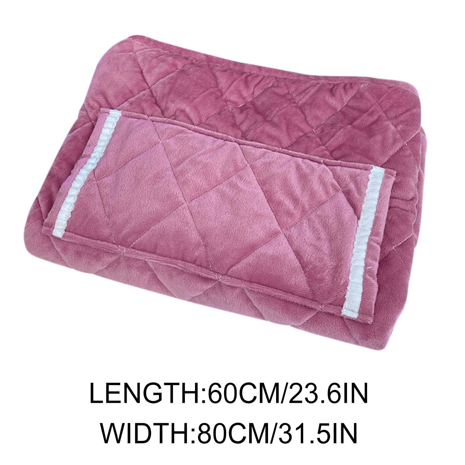 LACKUST Heated Blanket Throw ElectricClearance,31x24in Cycle Heat Blanket Warmer as Office Lunch Break Hand Warmer Knee Blanket Pink Heated Blanket,5V