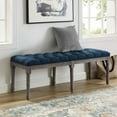 thumbnail image 6 of Modway Province French Vintage Upholstered Fabric Bench, 6 of 6