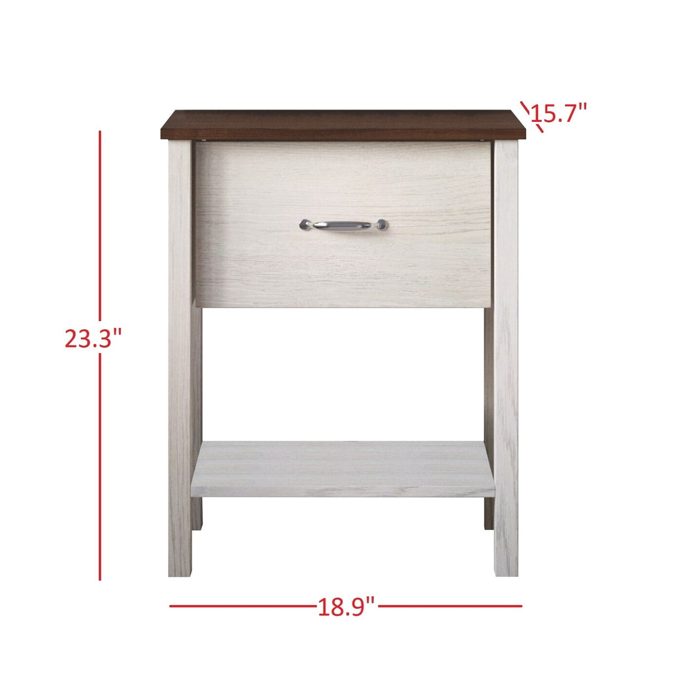 Home Design Shyla Queen Upholstered Panel Bed Frame with 2 Nightstands for Adults, Warm Gray