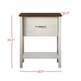 thumbnail image 7 of Home Design Shyla Full Upholstered Panel Bed Frame with 2 Nightstands for Adults, Warm Gray, 7 of 7