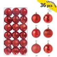 thumbnail image 2 of 36 bolas navideñas de 3 cm/6 cm para colgar en el árbol, decoración para el árbol de Navidad, Año Nuevo 2025, 2 of 5