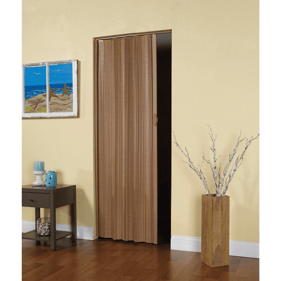 LTL Home Products HZ3280N Horizon Interior Folding Accordion Door, 32" x 80", Natural