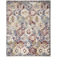 thumbnail image 3 of Nourison Grafix Persian Blue/Multicolor 6' x 9' Area Rug, (6x9), 3 of 8
