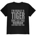 thumbnail image 1 of Halloween Human Tiger Costume Youth T Shirt, 1 of 1