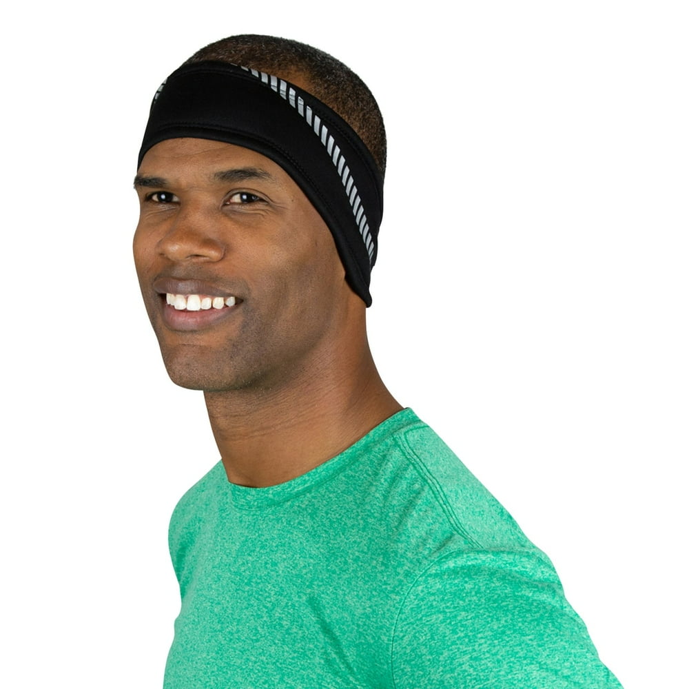 TrailHeads Men's Running Headband Reflective