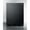 MultiColor, variant on ADA compliant freestanding refrigerator-freezer for residential use, cycle defrost with deluxe interior and black finish