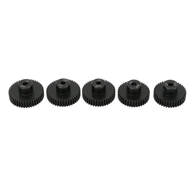 RC Gears, Stable Work Cr Mo Alloy Steel 38T 39T 40T 41T 42T RC Pinion Gear Set For 3.175mm Axle
