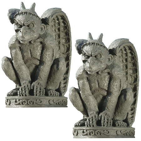 Design Toscano The Cathedral Gargoyle Statue - Set of Two