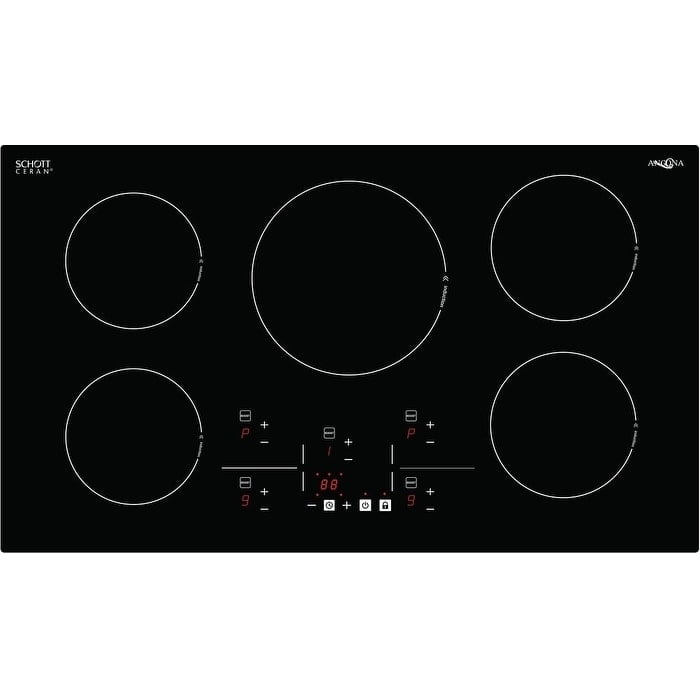 Ancona Elite 36 Induction Cooktop With 5 Burners Walmart Com