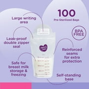 Parent’s Choice Breast Milk Storage Bags, 6 oz, 100 Count