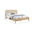 thumbnail image 3 of Meridian Furniture Siena Natural King Bed, 3 of 8