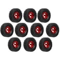 thumbnail image 3 of Ruedas y Neumáticos RC Bling Bling Neumáticos de goma 6WD de coche RC de aluminio, 3 of 12