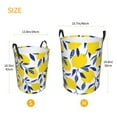 thumbnail image 5 of Gaeub Tropical Lemon Dirty Clothes Storage Basket, Toy Storage Bin for Storing Clothing, Diapers, Toys - Small, 5 of 8