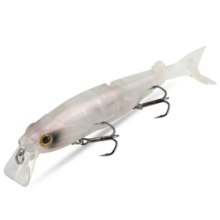 Kingdom Soft T-Tail Jointed Fishing Lures 0.6oz/4.7in Floating/Sinking Hard Baits Minnow Swimbait Trout Wobblers Soft T-Tail Lure