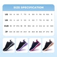 thumbnail image 7 of AOV Women's Athletic Running Sneaker Shoes for Sports, Gym, Jogging, Tennis and Fitness Whiteblue US 8, 7 of 7