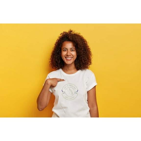 White Unisex Healing T Shirt