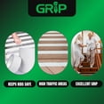 thumbnail image 6 of GRIP White Aluminum Waterproof Anti-Slip Tape | 80 Grit Safety Tape Indoor/Outdoor (4" x 34'), 6 of 8