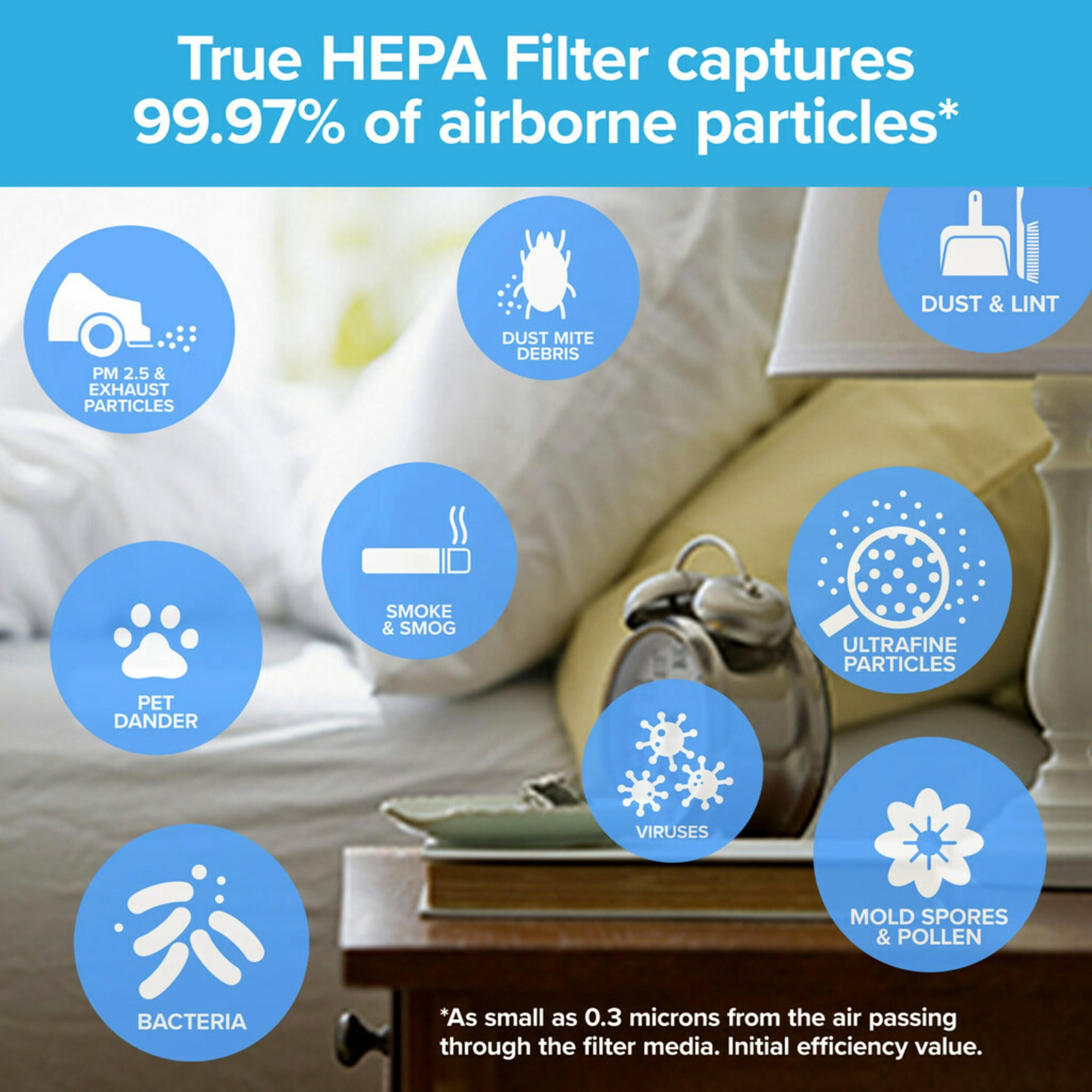 Filtrete by 3M Allergen Reduction  Odor Reduction HEPA-Type Air Purifier Filter, F1