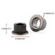 thumbnail image 3 of For 94-2004 Chevy S10 for Chevrolet for Blazer for GMC S15 Jimmy Door Hinge Pin, 3 of 5