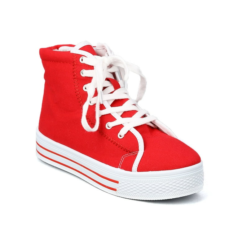 Qupid platform shop sneakers