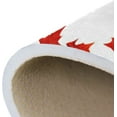 thumbnail image 6 of Dreamtimes Lightweight Soft Area Rugs 31x20 Inch, Red Maple Leafs Floor Mat Doormat for for Rooms Entrance Hardwood Floor Living Room 2'7" x 1'8"） Nursery Rugs, 6 of 6