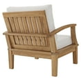 thumbnail image 3 of Modway Marina 3 Piece Outdoor Patio Teak Sofa Set in Natural White, 3 of 3