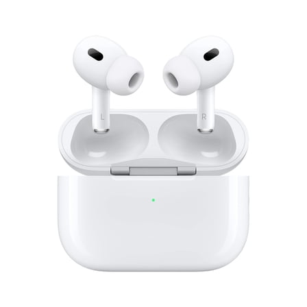 Pre-Owned Apple AirPods Pro 2 White With USB-C Charging Case In Ear Headphones MTJV3AM/A - C