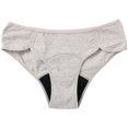 thumbnail image 3 of Valcatch 3 Pack Cotton Underwear Menstrual Period Underpants for Women Ding Pants Leak-proof Panties Full Coverage Stretch Briefs Plus Size, 3 of 7