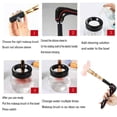 thumbnail image 3 of Limpiador automático de batidora giratoria, vibraciones sónicas para una limpieza profunda, motor potente con rotación de 360 grados, se adapta a todas las brochas de maquillaje, secado rápido para, 3 of 5