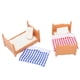 thumbnail image 5 of CAMA de MUñeca LITERA CON PLÁSTICO DE PLÁSTICO EN MINIATURA Casa de Muñeca Cama Doble para Niños Regalos, 5 of 7